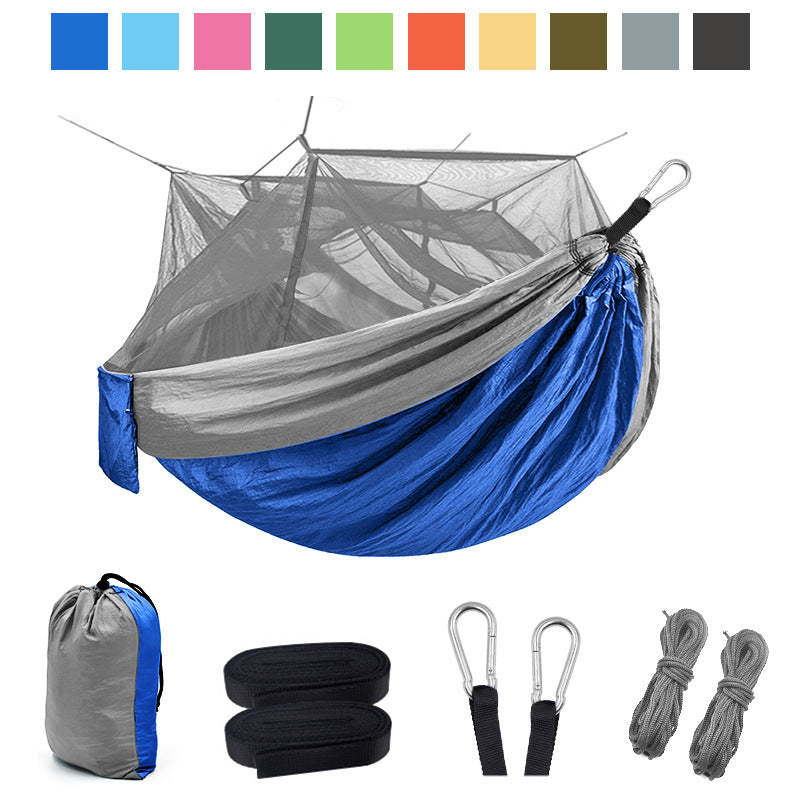 Outdoor Camping Camping Hängematte mit Moskitonetz