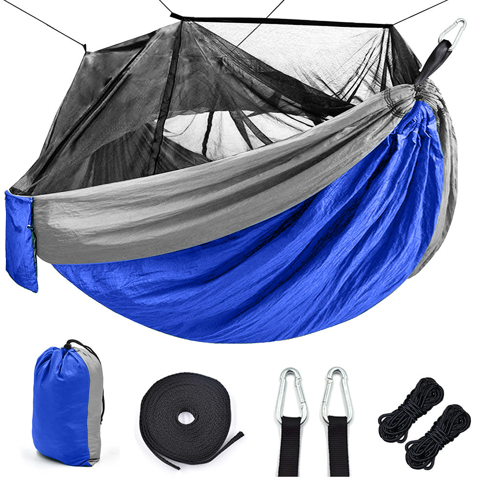 Outdoor Camping Camping Hängematte mit Moskitonetz