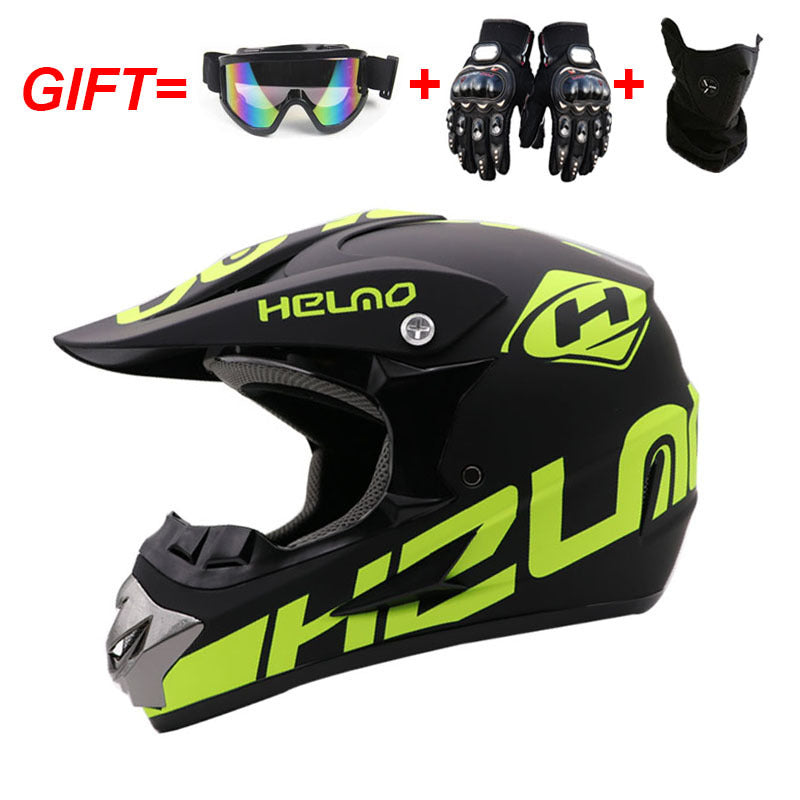 Electric cross country helmet