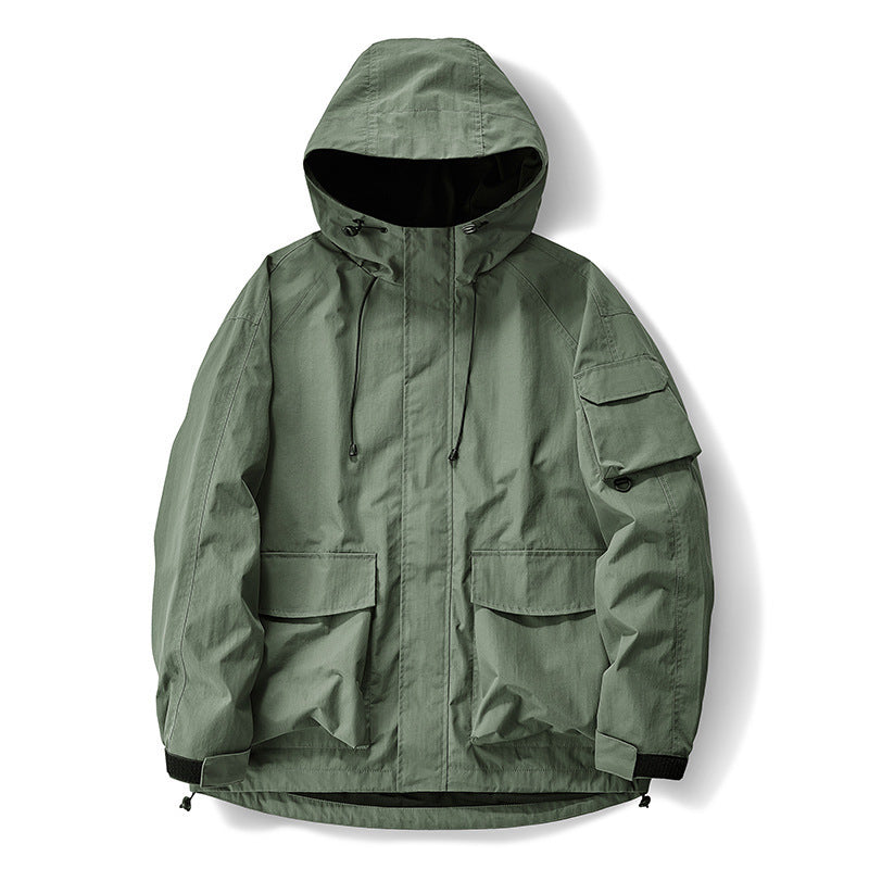 Spring And Autumn Waterproof Wind-resist Tool Shell Jacket