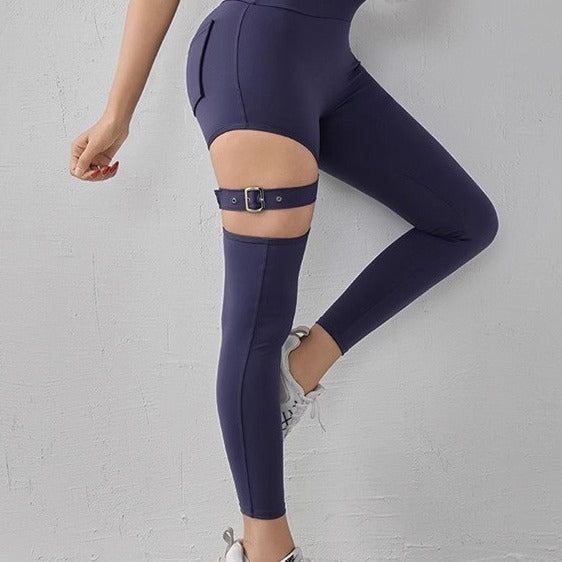 High Waist Tight Hip Lifting Sport Fitness Pants Yoga Trousers For Women