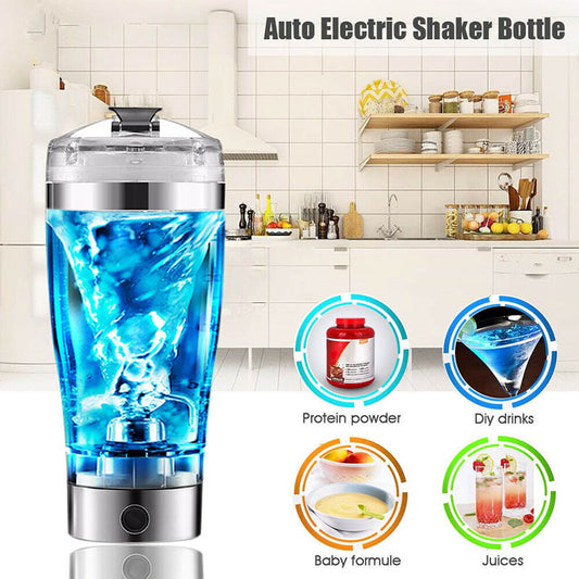 Elektrischer Protein-Shake-Rührer USB-Shake-Flasche Milchkaffee-Mixer Wasserkocher Sport und Fitness Aufladen des elektrischen Shaker-Bechers