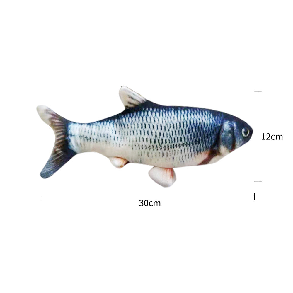 Version ohne Katzenminze – Simulation eines elektrischen Springfisches, elektrisches Fischspielzeug