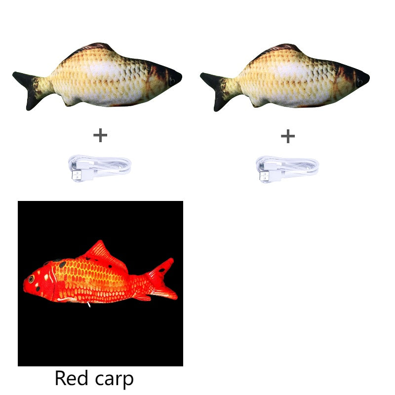 Version ohne Katzenminze – Simulation eines elektrischen Springfisches, elektrisches Fischspielzeug